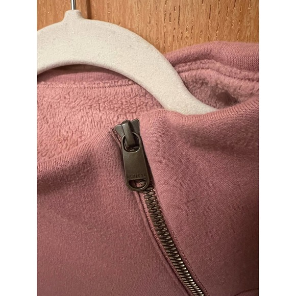 Athleta Cozy Karma Asym Pullover Dusty Rose, size large - Picture 5 of 7